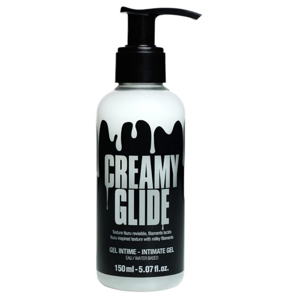 Creamy Glide - veebaasil libesti ja massaažigeel - sperma imitatsioon - 150 ml