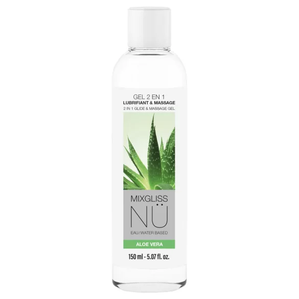 Mixgliss Nu Aloe Vera - nuru massaažigeel ja libesti (150 ml)