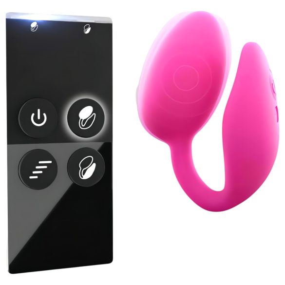 Love to Love Wonderlove - 2in1 kliitori vibraator (roosa)