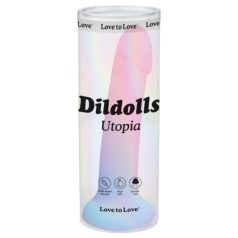 Dildolls Utopia - silikoon dildoga iminapaga - värviline