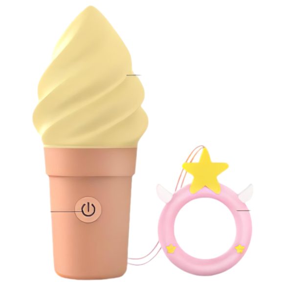 Laetav kliitorivibraator (vanilje)