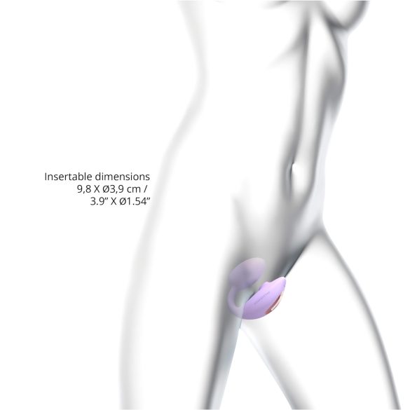 Love to Love Wonderlover - kliitorierutaja G-punkti vibraator (lilla)