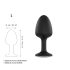 Dorcel Geisha Diamond anaalmänguasi - must kiviga plug