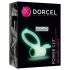 Dorcel - helendav vibro peeniserõngas (valge)