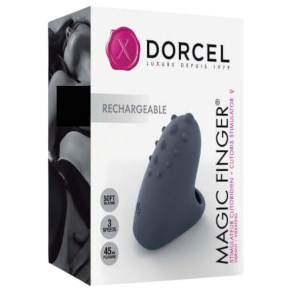 Dorcel Magic Finger - akuga sõrmevibraator (hall)