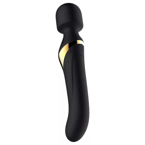 Dorcel - 2in1 massaaživibraator - duaalne stimulatsioon - must