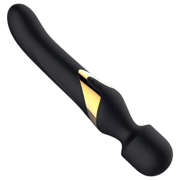 Dorcel - 2in1 massaaživibraator - duaalne stimulatsioon - must