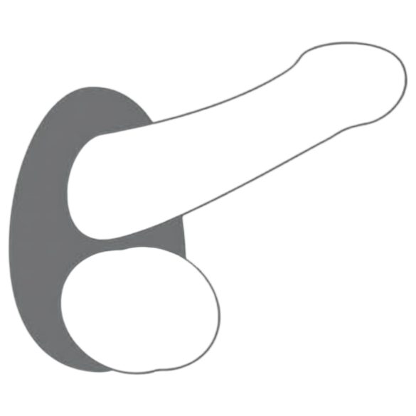 Dorcel - pehme silikoonist peeniserõngas - hall