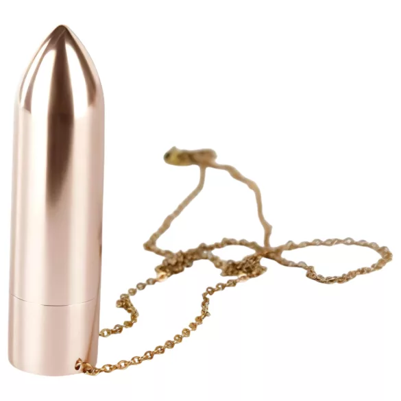 Dorcel - veekindel vibraator kaelakee (roosikuld)