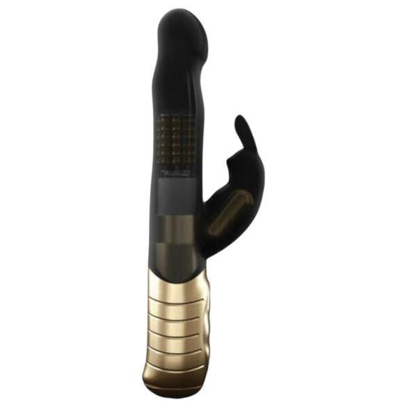 Dorcel Baby Rabbit 2.0 - kliitorivarrelline vibraator (must-kuldne)