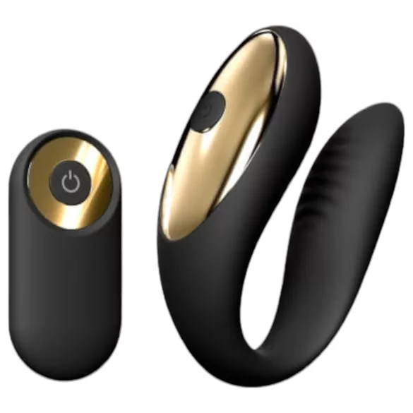Dorcel Perfect Lover - paarivibraator - juhtmevaba, laetav - must
