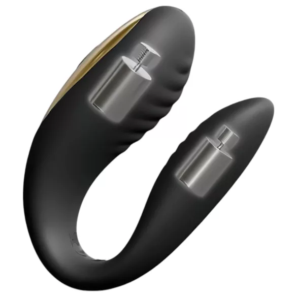 Dorcel Perfect Lover - paarivibraator - juhtmevaba, laetav - must