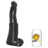 AnimHole Bull - härja peenise dildo - 25cm (must)