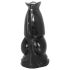 AnimHole Wolf - dildo - realistlik hundi peenis - must 21cm