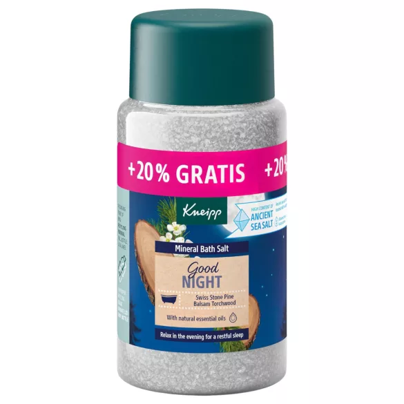 Kneipp Good Night vannisool - mänd ja sandlipuu (600 g)