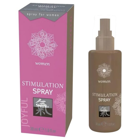 HOT Shiatsu Joyful - stimuleeriv sprei naistele (30ml)