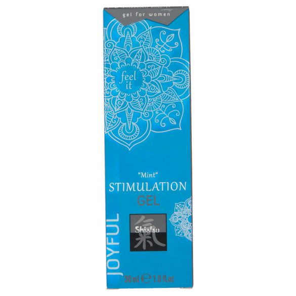 HOT Shiatsu Joyful - stimuleeriv kreem naistele - piparmünt (30ml)