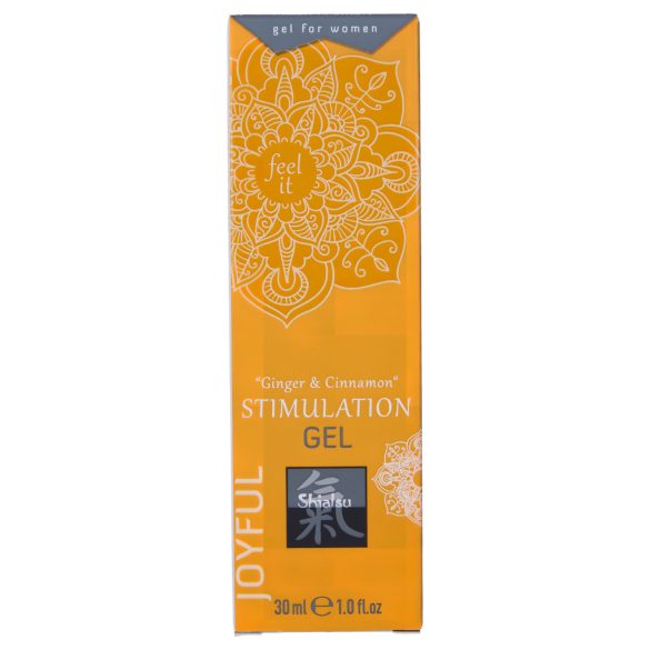 HOT Shiatsu - stimuleeriv kreem naistele - ingver ja kaneel (30ml)