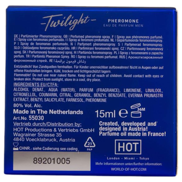 HOT Twilight - feromoonparfüüm meestele - lõhnastatud - 15ml