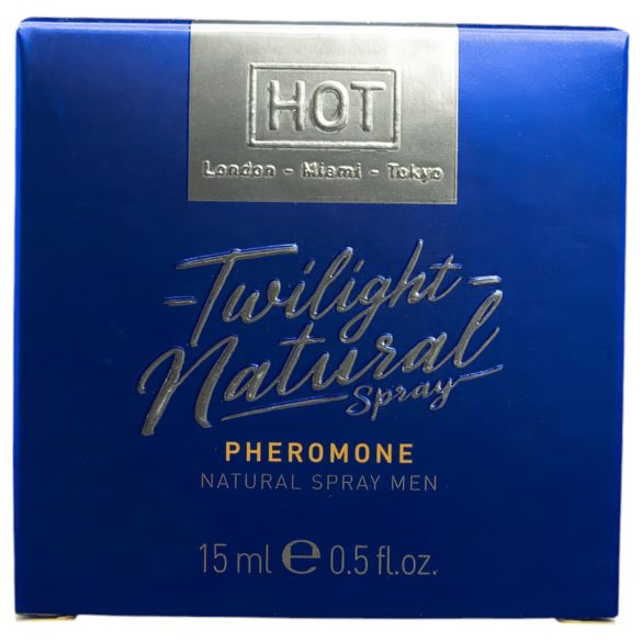 HOT Twilight Natural - feromoonparfüüm meestele - lõhnatu - 15ml
