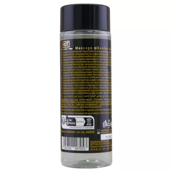 HOT - massaažiõli nahahoolduseks - merevaik muskus - 100ml