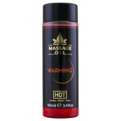 HOT nahahooldus massaaziõli - soojendav mõju (100ml)