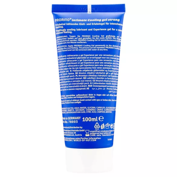 HOT Prorino - meeste intiimkreem - jahutav efekt - 100ml