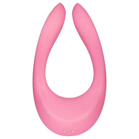 Satisfyer Endless Joy - akutoitel pöörlev paarivibraator (roosa)