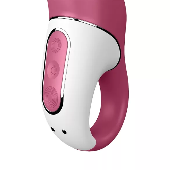 Satisfyer Petting Hippo - akuga, veekindel vibraator (roosa)
