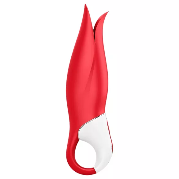 Satisfyer Power Flower - akuga veekindel vibraator - punane