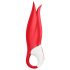 Satisfyer Power Flower - laetav, veekindel vibraator (punane)