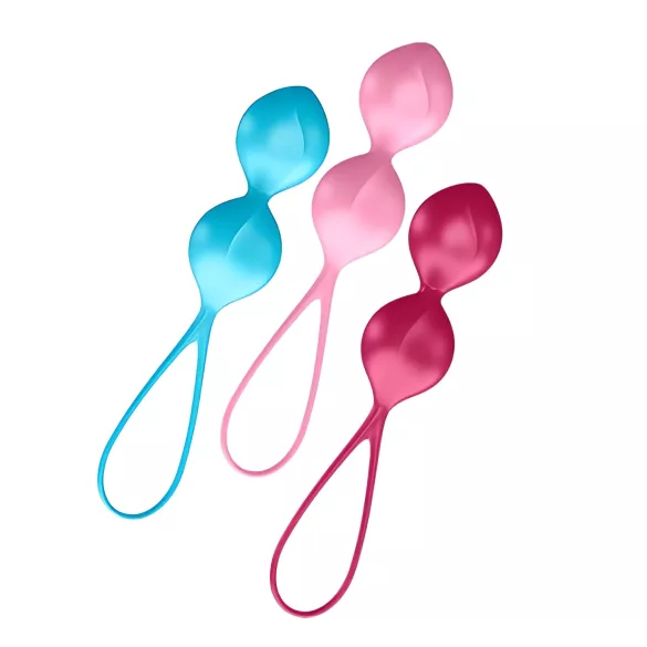 Satisfyer V Balls - geišakuulide duo komplekt - 3-osaline sett