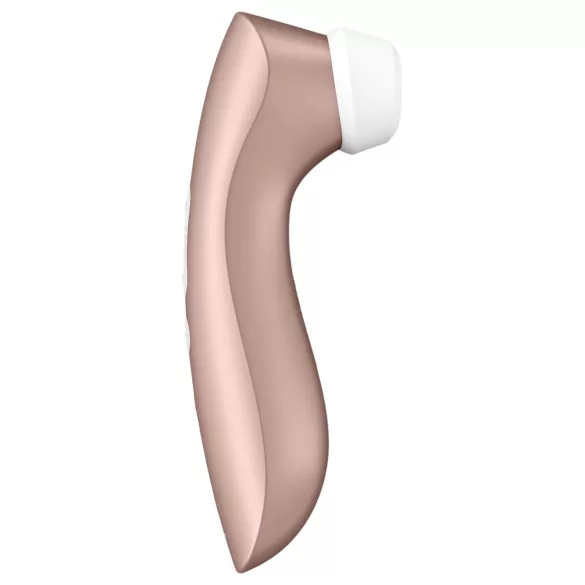 Satisfyer Pro 2+ - akuga kliitorivibraator (pruun)