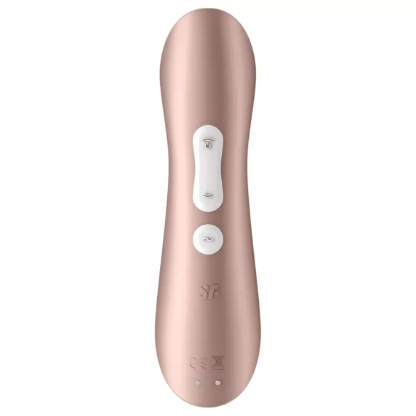Satisfyer Pro 2+ - akuga kliitorivibraator (pruun)