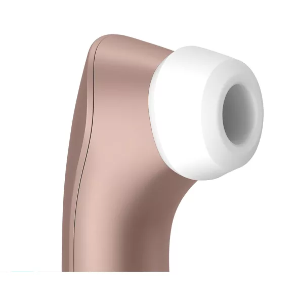 Satisfyer Pro 2+ - akuga kliitorivibraator (pruun)