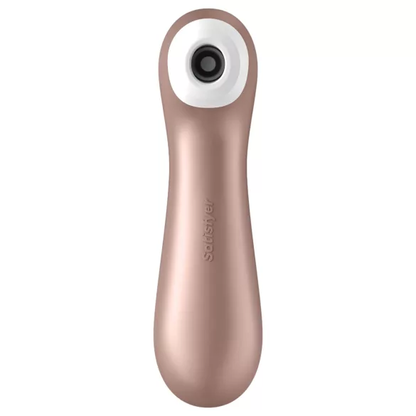 Satisfyer Pro 2+ - akuga kliitorivibraator (pruun)