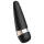 Satisfyer Pro 3+ - veekindel akuga kliitorivibraator must