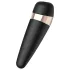 Satisfyer Pro 3+ - veekindel akuga kliitorivibraator must