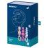 Satisfyer Booty Call - anaaliplugide komplekt - värviline (3-osaline)