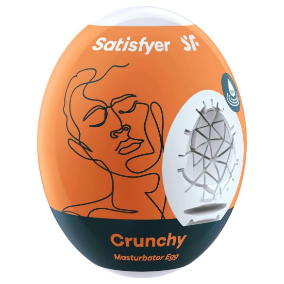Satisfyer Egg Crunchy - meeste masturbaator muna - 1 tk