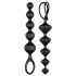 Satisfyer Love Beads - anaalhelmeste dildode komplekt - must