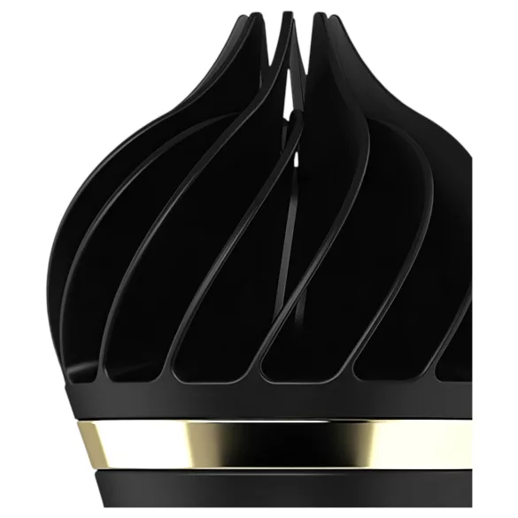 Satisfyer Sweet Treat - aku kliitori stimulaator - pöörlev - must