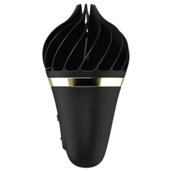 Satisfyer Sweet Treat - aku kliitori stimulaator - pöörlev - must