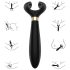 Satisfyer Endless Fun - akuga, veekindel paarivibraator (must)