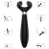 Satisfyer Endless Fun - paaridele vibraator - akuga, veekindel - must