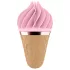 Satisfyer Sweet Treat - aku kliitorivibraator, pöörlev - roosa-pruun