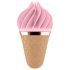 Satisfyer Sweet Treat - akuga pöörlev kliitoris vibraator (roosa-pruun)