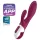 Satisfyer Heated Affair - soojenev kliitorivibraator käepidemega - punane
