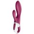 Satisfyer Heated Affair - soojendava funktsiooniga kliitori vibraator (punane)