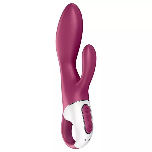 Satisfyer Heated Affair - soojenev kliitorivibraator käepidemega - punane